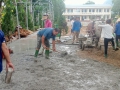 Công tác lao động cải tạo cảnh quan môi trường chuẩn bị cho năm học mới 2023-2024